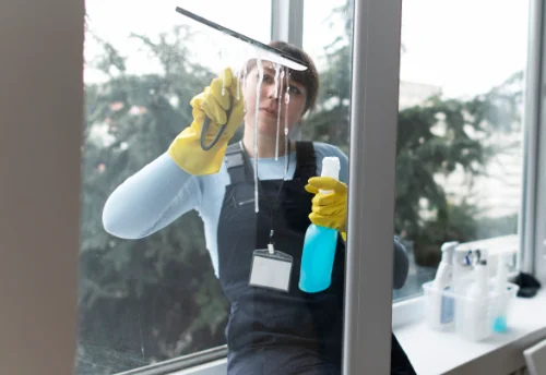 Nettoyage de vitres intérieures et extérieures à Lavernay
